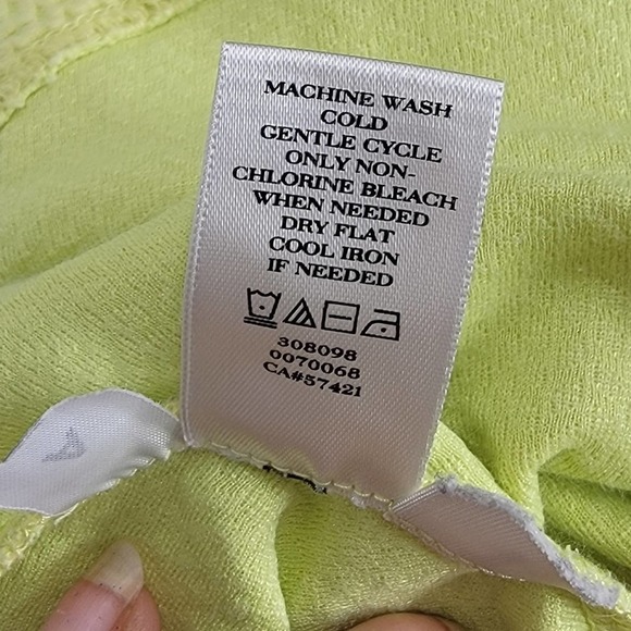 ANN Taylor Neon Yellow Tank with Flair Waist - Picture 11 of 12